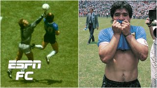 Remembering ‘the tormented genius’ Diego Maradona amp the Hand of God  ESPN FC [upl. by Johan]