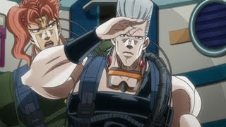 Polnareffs Hand Signal  JoJos Bizarre Adventure Stardust Crusaders [upl. by Ready]