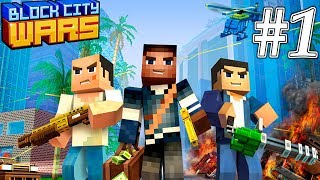 Block City Wars Pixel Shooter with Battle Royale Gameplay Walkthrough Part 1 ios Android [upl. by Yrod433]