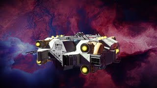 ALF Note  quotLight Freighterquot  Space Engineers Ship Review [upl. by Ydnec]