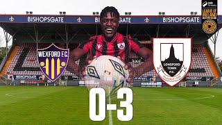 Wexford FC 03 Longford Town  19052023 [upl. by Cummins]