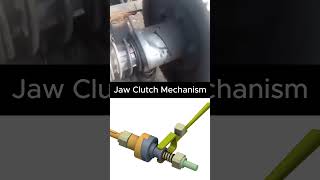 Jaw clutch Mechanism Working mechanical machine working mechanism solidworks autocad 3dcad [upl. by Aicemed]