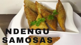 How to Cook Ndengu SAMOSA recipe In KOKO GAS AT HOMEHomemade Ndengu samosas [upl. by Koppel]