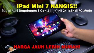 Lupakan iPad Mini 7 TABLET Mini Spek MONSTER Snapdragon 8 Gen3 amp Layar 2K 165Hz Legion Y700 2025 [upl. by Nwavahs465]