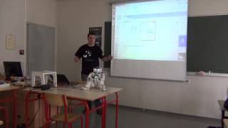 Utilisation de python sur le robot humanoïde NAO [upl. by Inahpit140]