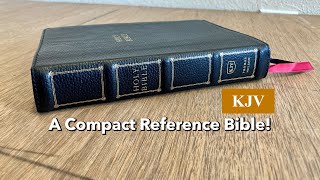 Thomas Nelson KJV Compact CenterColumn Reference Bible Review Black Genuine Leather [upl. by Ailahs]