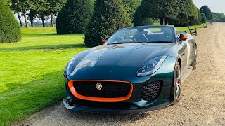 Jaguar Project 7 road trip special part 1 A tour round Hampton Court Concours amp then on to France [upl. by Anpas]