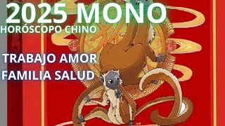 MONO 2025 HORÓSCOPO CHINO [upl. by Yecak]