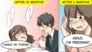 What happens when you get pregnant Pregnancy progression and what to expect Manga Dub [upl. by Smiga623]