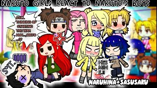 👒NARUTOS GIRLS  KUSHINA REACT TO NARUTO BOYS AND FUTURETHANK YOU FOR 50K🎉🎉GCRVCANON SHIPS [upl. by Conah333]