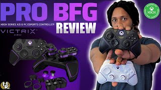 Victrix Pro BFG Wireless Xbox Controller Review  EVERYTHING You NEED To Know [upl. by Ahsiea]