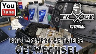 Bmw Automatikgetriebe Ölwechsel ZF6HP26  Changing ZF Transmission Fluid [upl. by Fidelia938]