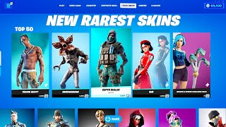 Fortnite TOP 50 RAREST SKINS [upl. by Donnenfeld466]