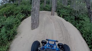 Winchester Bay Oregon YAMAHA 421cc BANSHEE Dunes Ride 🇺🇸 [upl. by Rufena846]