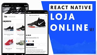 Criando interface de Loja com React Native  Aula 01 [upl. by Allmon807]