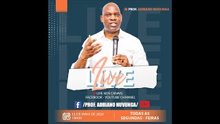 🛑 Live com Prof Adriano Nuvunga [upl. by Gnah]