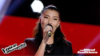 OyuB  quotRiverquot  Blind Audition  The Voice of Mongolia S2 [upl. by Aala]