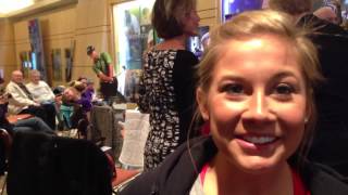 Who left Shawn Johnson starstruck at last Super Bowl [upl. by Larrisa]