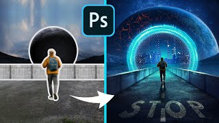 quotUnstoppablequot Photo Manipulation Tutorial  Photoshop [upl. by Nyrahs]