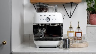 Smeg EGF03 Espresso Coffee Machine  Promo Video [upl. by Grier261]