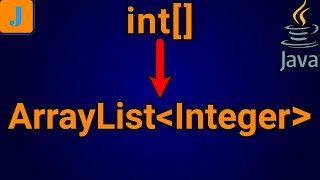 How To Convert Int Array To ArrayList In Java [upl. by Ynnot466]