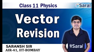 Vectors Revision  Physics Class 11 JEE NEET [upl. by Aicilic]