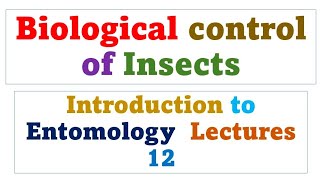 Biological control of insect pests  integrated pest management [upl. by Ysiad]