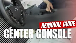 Center Console Removal Procedure [upl. by Hillie]