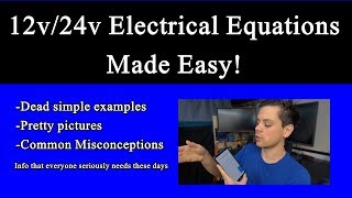 Basic Solar Power Electrical Equations Explained Beginner Friendly [upl. by Dolores]