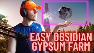 EASY amp FAST Obsidian Gypsum Farm in The New World [upl. by Emmalee436]