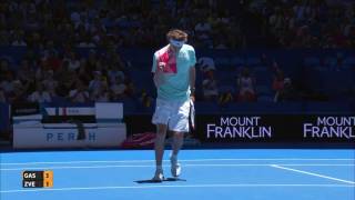 France v Germany session highlights RR  Mastercard Hopman Cup 2017 [upl. by Einnil]