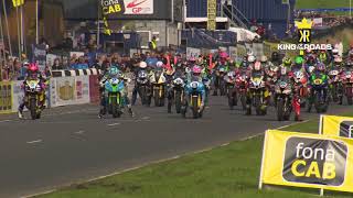 HICKMAN VS JOHNSTON  BEST LAP DUNDROD HAS EVER SEEN  Ulster Grand Prix 2019 [upl. by Kalindi780]