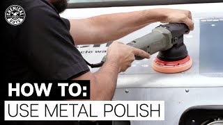 How To Polish Chrome Stainless amp Metal Surfaces  Chemical Guys [upl. by Juback]