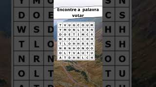 Encontre a palavra votar [upl. by Hola]