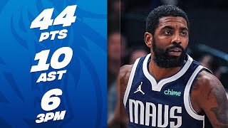 Kyrie Irving Posts 44 PTS 6 THREES amp 11 AST In Close Ending  January 11 2024 [upl. by Ranna]