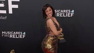 CARDI B  Red Carpet Fashion Cam  2025 GRAMMYs [upl. by Bruner834]