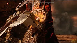 God of War 100 DAME GOD OF WAR Muspelheim  Desafios Imposibles  Oculto Blason Surtr 33 [upl. by Bowe]