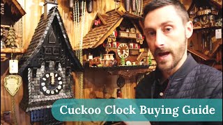 Choose the Right Cuckoo Clock for You  Buying Guide for Cuckoo Clocks  Clock Shop Montville [upl. by Atilal]