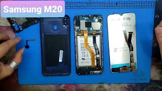 Samsung M20  M205F phone disassembly procedure  Galaxy M20 back cover  M20 phone insidequot [upl. by Salvucci55]