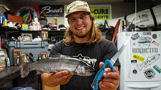 How To Clean and Gut Stocked amp Wild Trout [upl. by Denie]