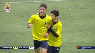 MAÇ ÖZETİ Fenerbahçe 31 Kocaelispor  U15 [upl. by Airbma987]