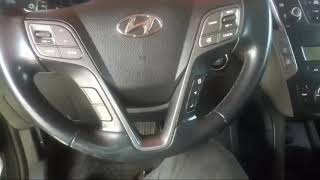 How To Remove Gear Lever Knub Boot and Center Console On A 2013 to 2019 HYUNDAI SANTAFE [upl. by Sunday209]