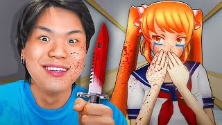 ASESINÉ A OSANA 🔪 YANDERE SIMULATOR [upl. by Constance]