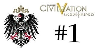 Civilization V ALEMANIA  1  El comienzo [upl. by Beau524]