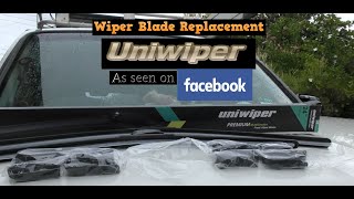 UniWipers  wiper blade replacement [upl. by Ikila]