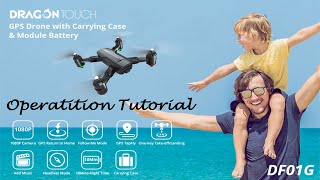 【Dragon Touch Drones Tutorial】How To Calibrate DF01G Drone [upl. by Cuda]