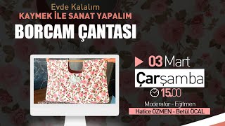 BORCAM ÇANTASI  CANLI YAYIN [upl. by Bennir434]