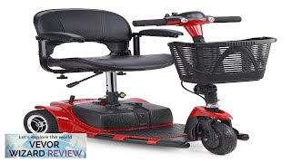 VEVOR 3 Wheel Folding Mobility Scooter for Adults amp Seniors HeavyDuty Electric Review [upl. by Volnay]