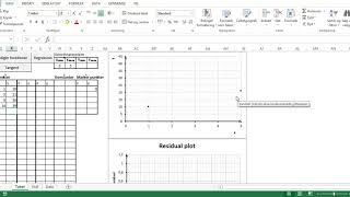 Excel regression i WordMat [upl. by Ahsyad]