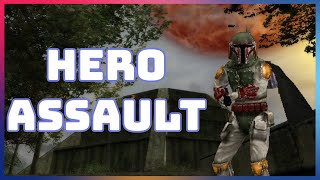 Star Wars Battlefront II  Villains Hero Assault on Yavin 4 Temple PS5 [upl. by Ahsiatal]